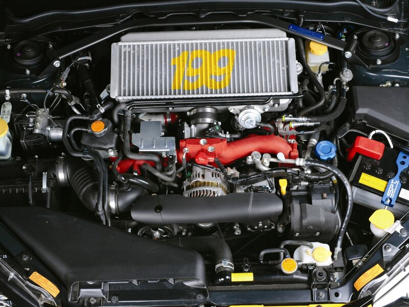 car engine with intercooler