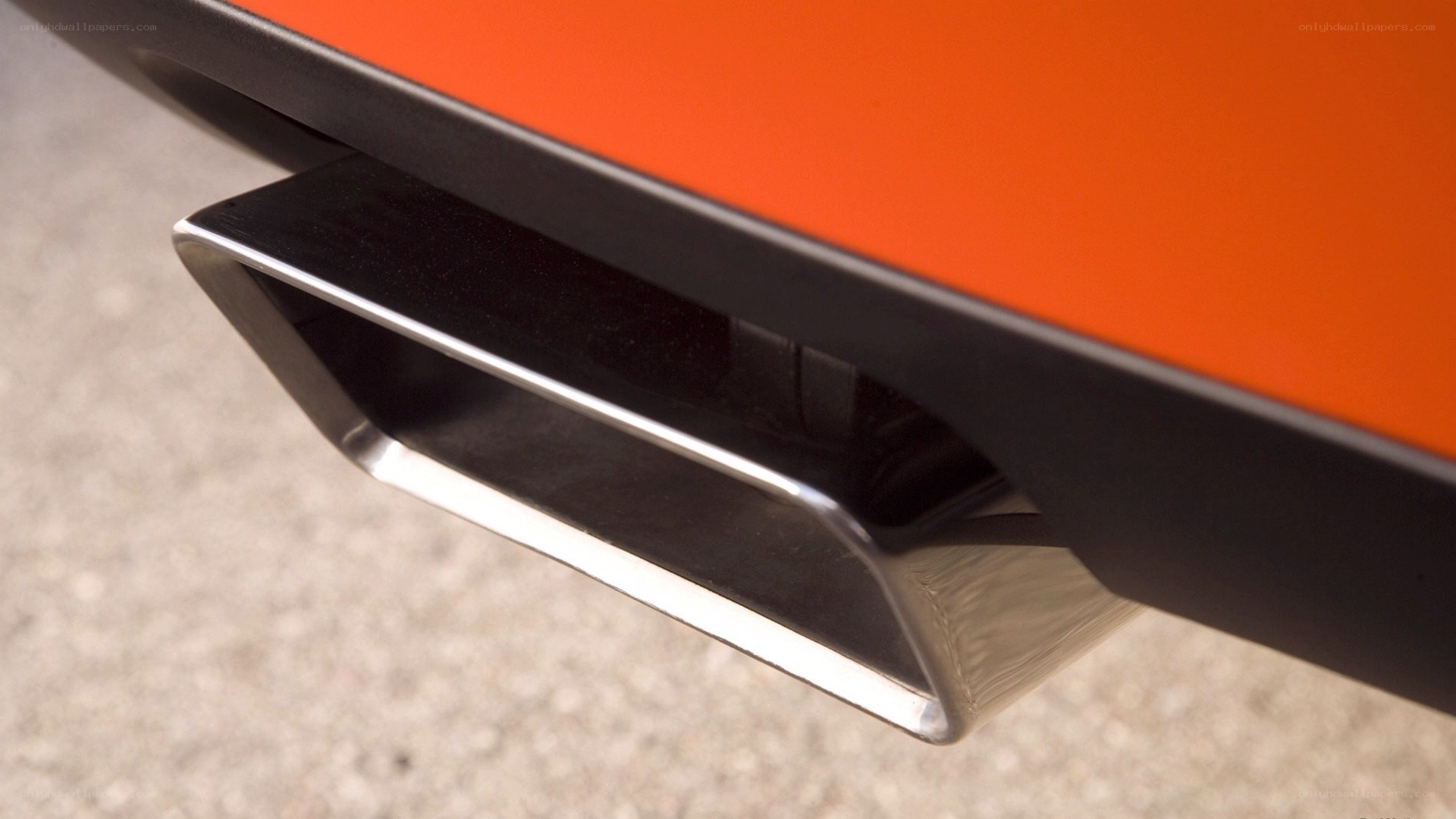 car exhaust pipe close-up