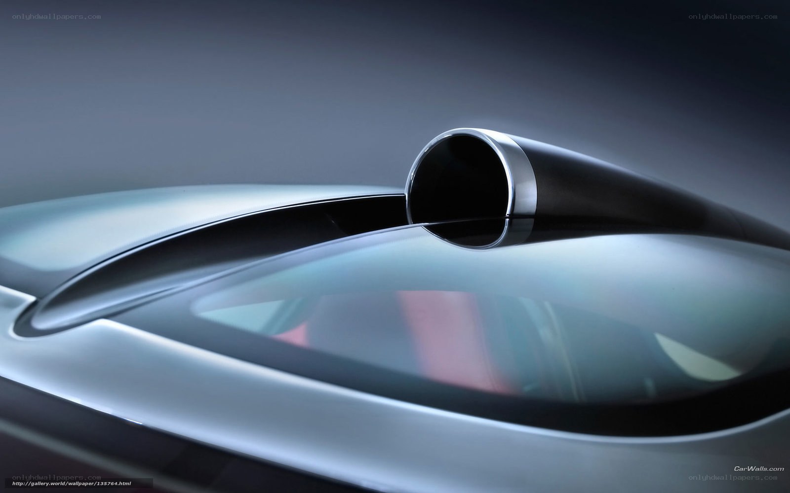 car exhaust pipe close-up