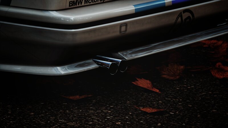 Car Exhaust Pipes — Black, Dark