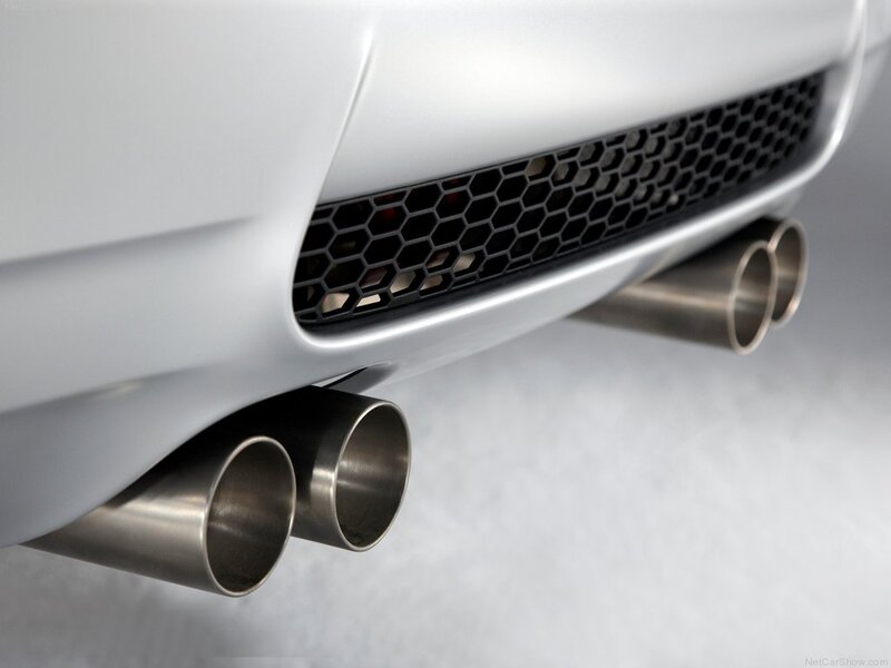 Car Exhaust Pipes — Silver