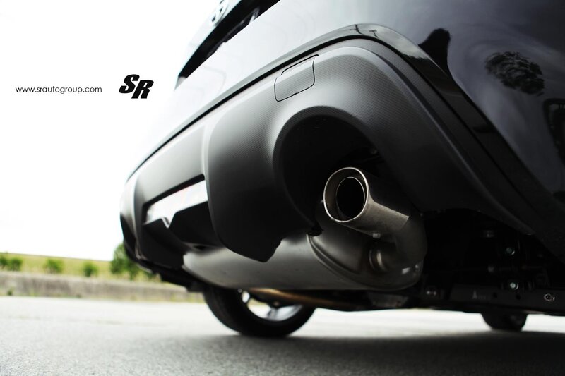 Car Exhaust System — Black, Dramatic