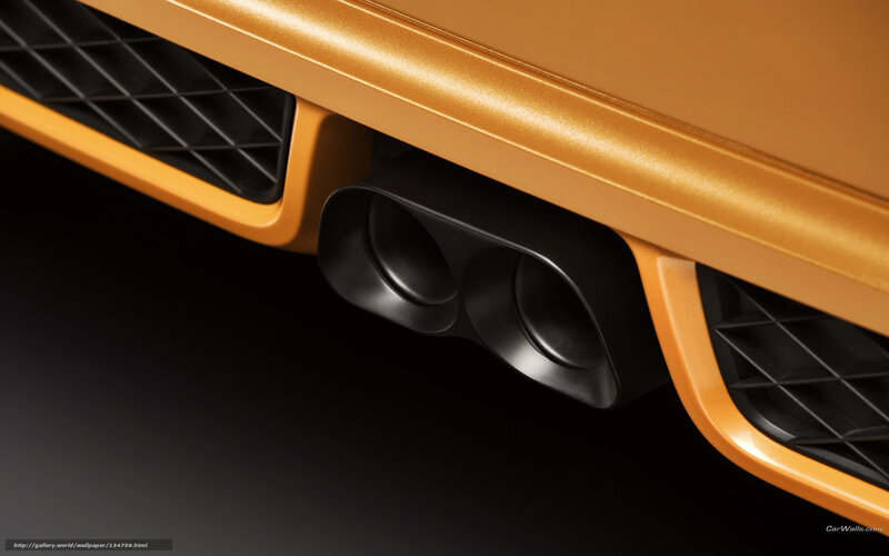 Car Exhaust System — Orange