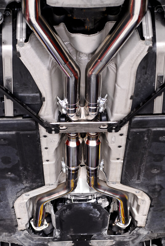 Car Exhaust System — Silver, Mechanical