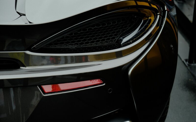 Car Front Grille — Black