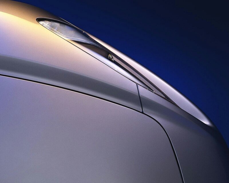 Car Front Headlight — Silver