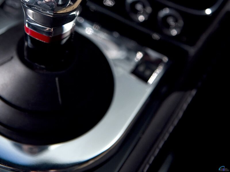 car gear shift close-up
