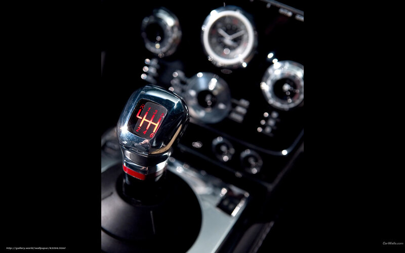 car gear shift close-up