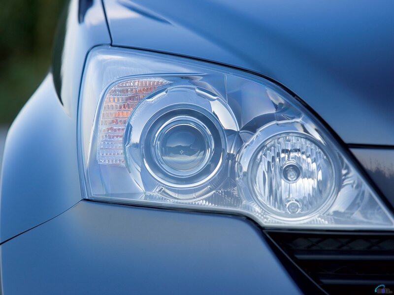 Car Headlight — Blue, Neutral, Photograph