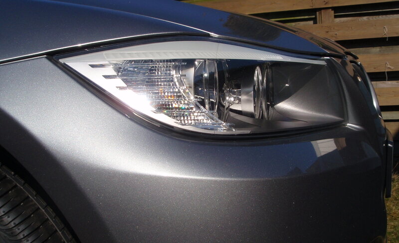 Car Headlight — Gray, Neutral, Afternoon