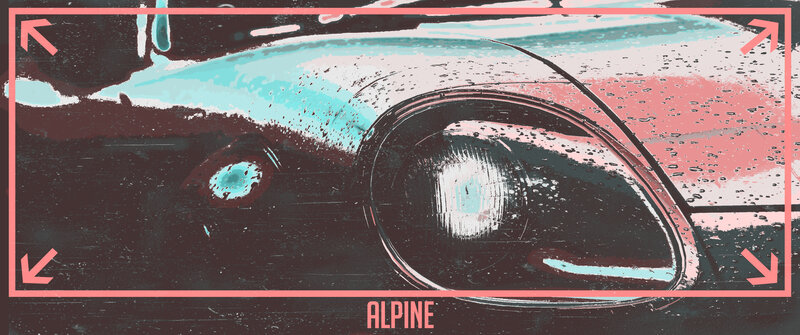 Car Headlight Illustration