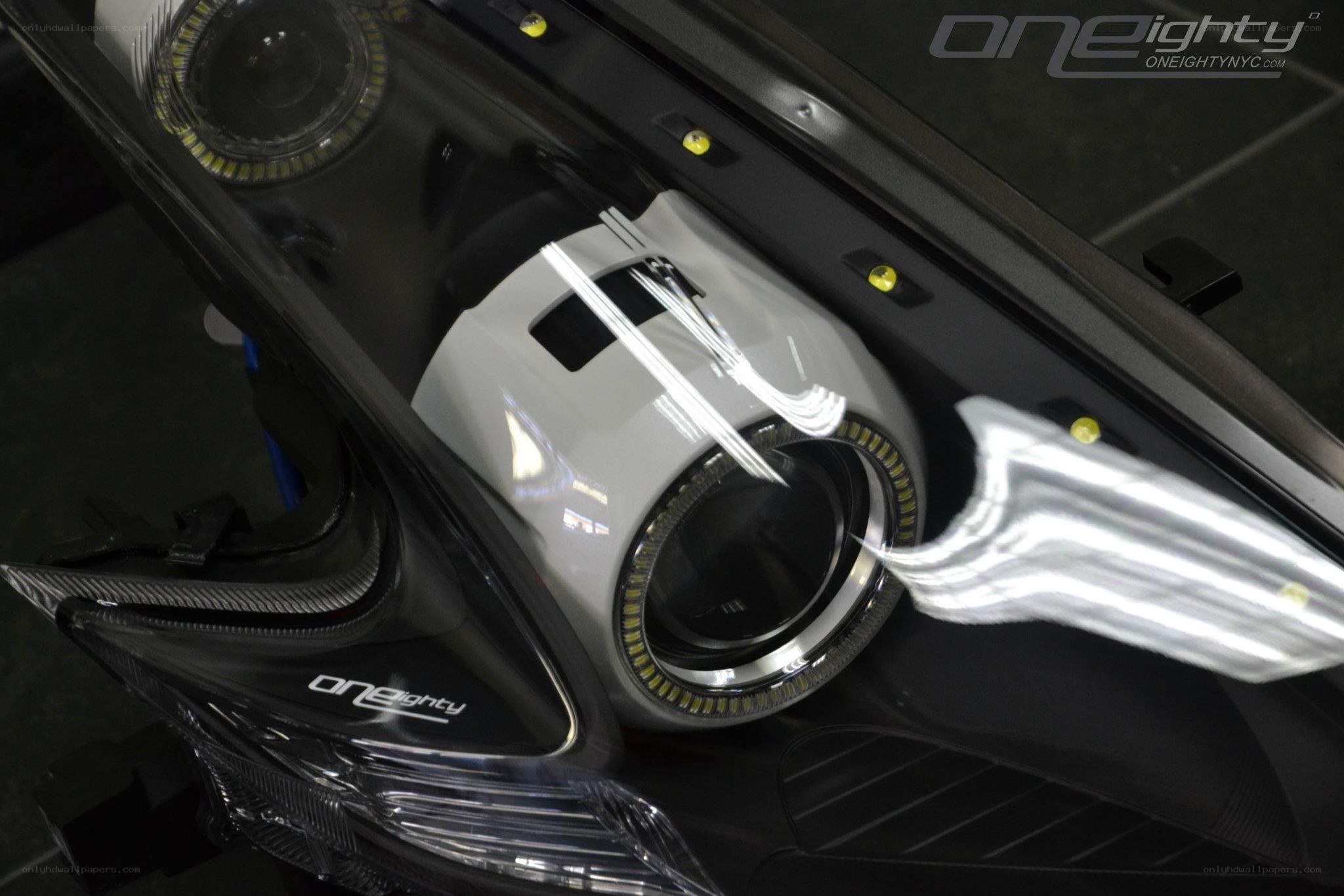 car headlight modification