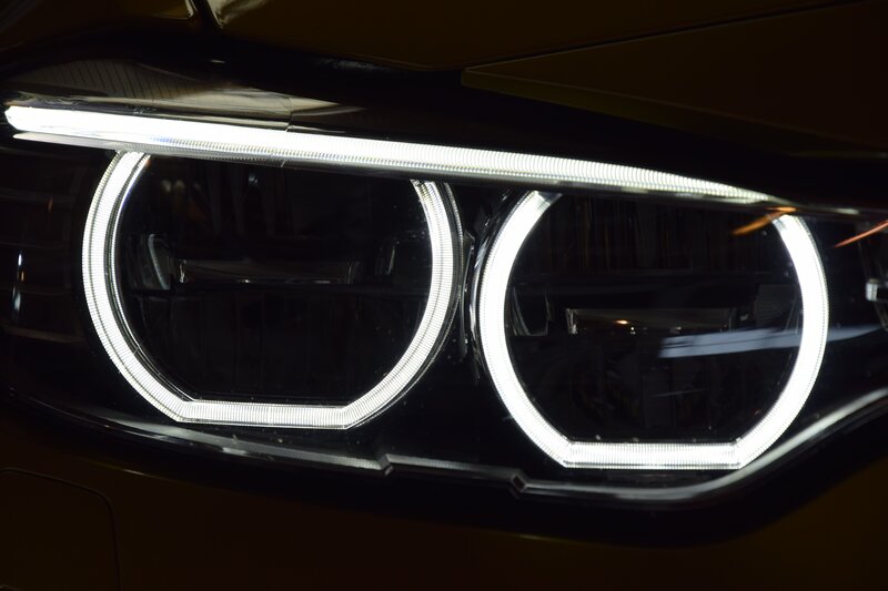 Car Headlights — Black