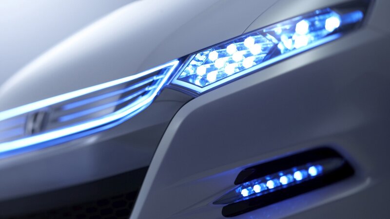 Car Headlights — White