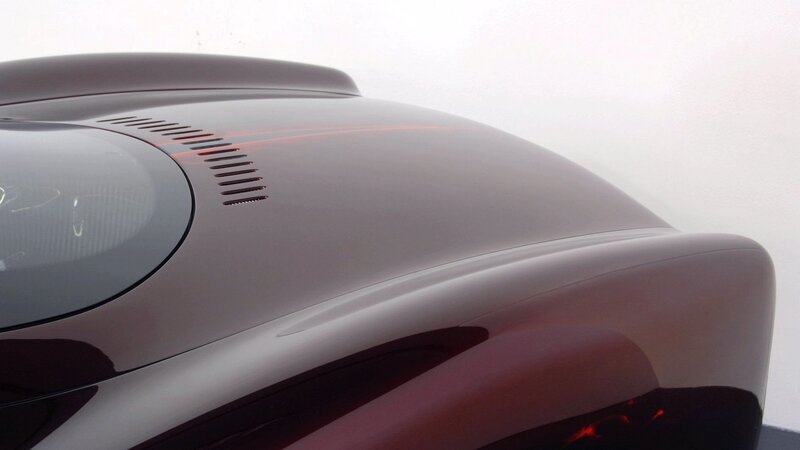 car hood with vents