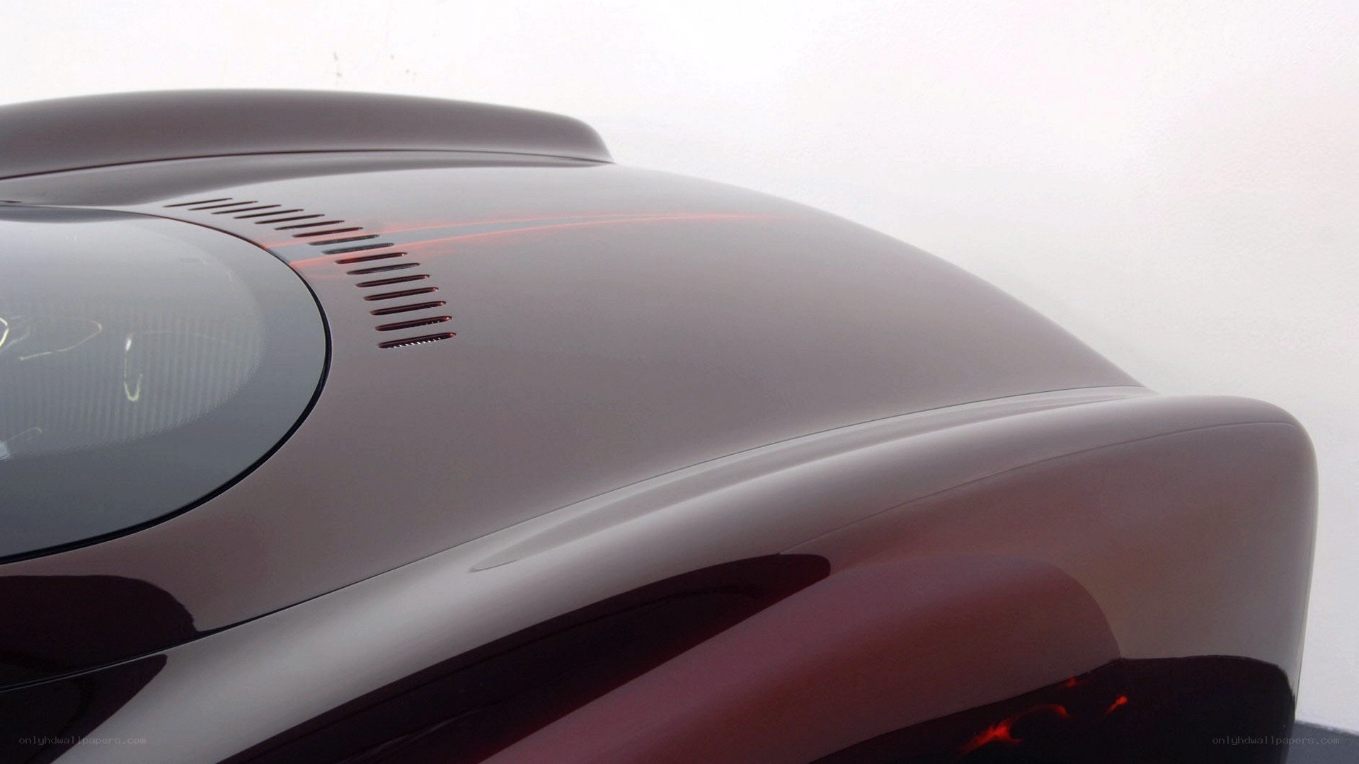 car hood with vents