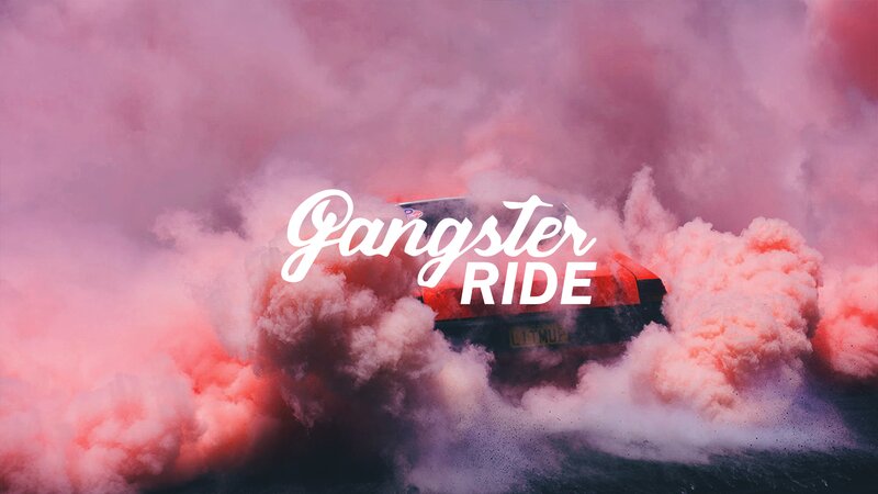 Car in Smoke — Pink