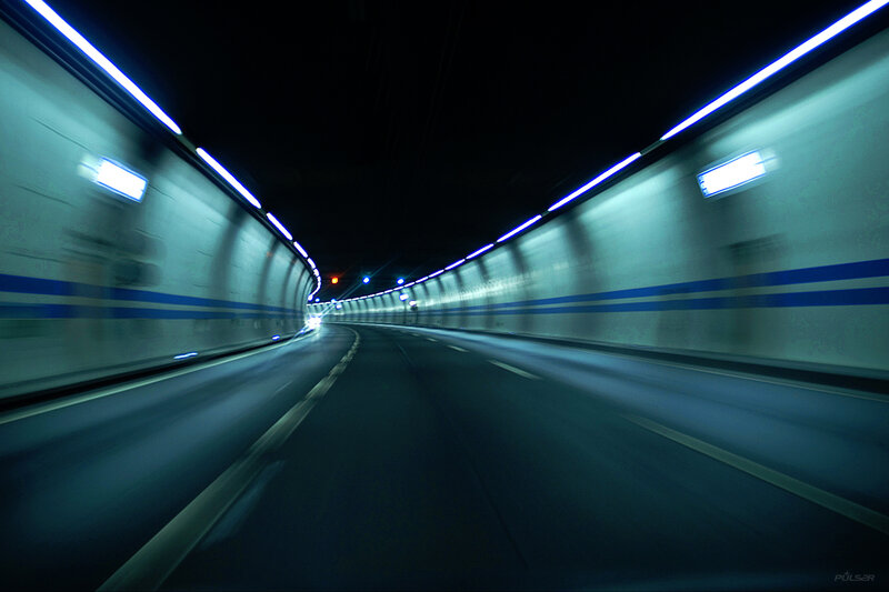 Car in Tunnel