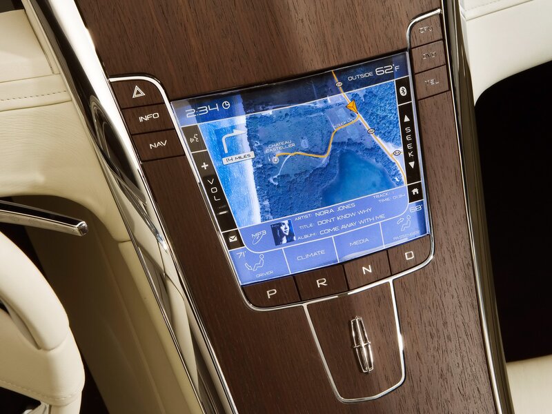 car infotainment system display