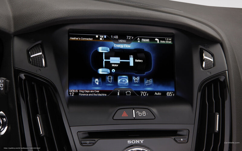 car infotainment system display