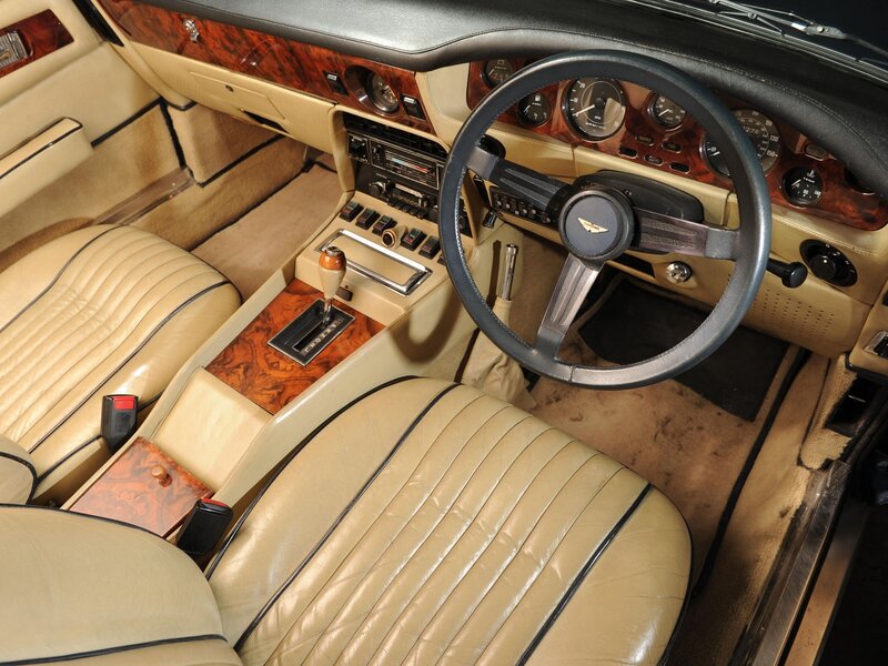 Car Interior — Beige, Classic, Photograph