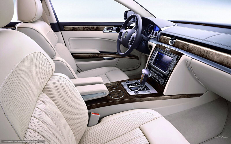 Car Interior — Beige, Luxurious, Photograph