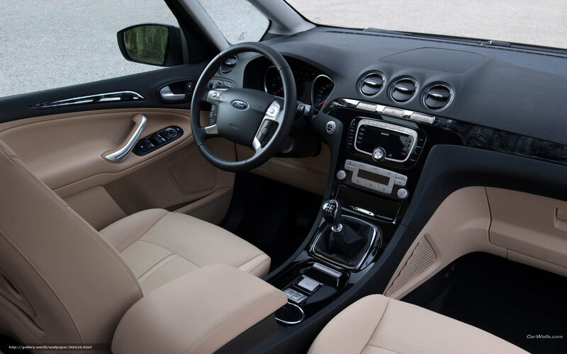 Car Interior — Beige, Neutral, Photograph, Steering Wheel, Center Console, Dashboard