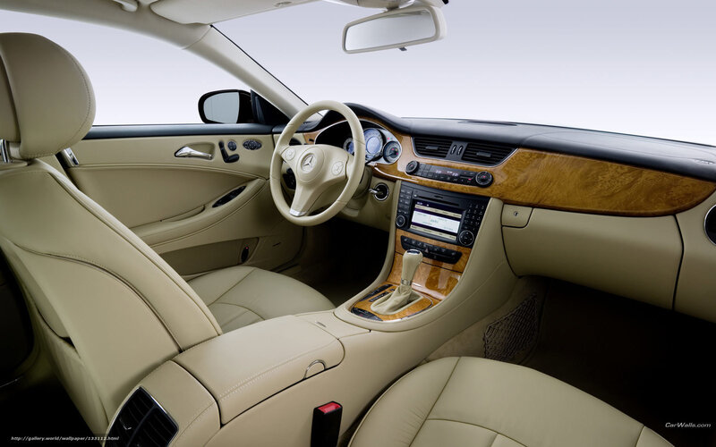 Car Interior — Beige, Neutral, Photograph, Steering Wheel, Center Console, Leather Seats