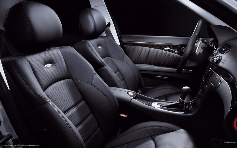 Car Interior — Black, Dark, Photograph, Seats, Steering Wheel