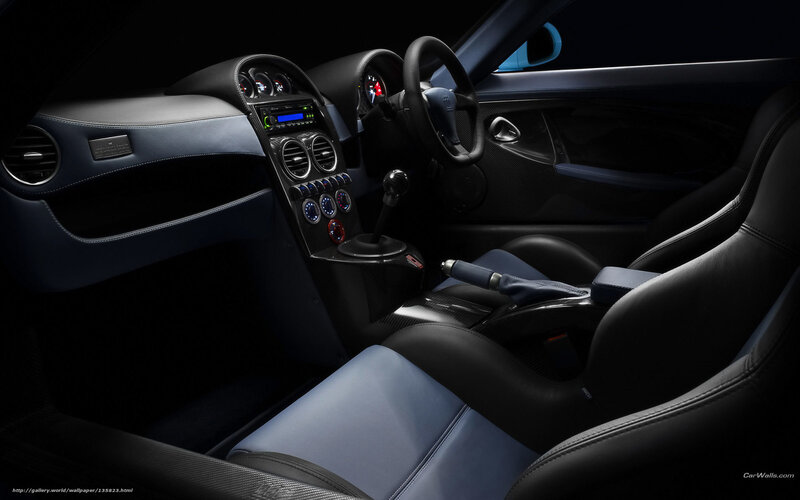 Car Interior — Black, Dark, Photograph, Steering Wheel, Dashboard