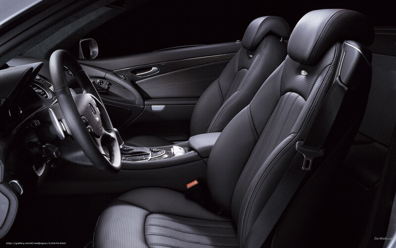 Car Interior — Black, Dark, Photograph, Steering Wheel