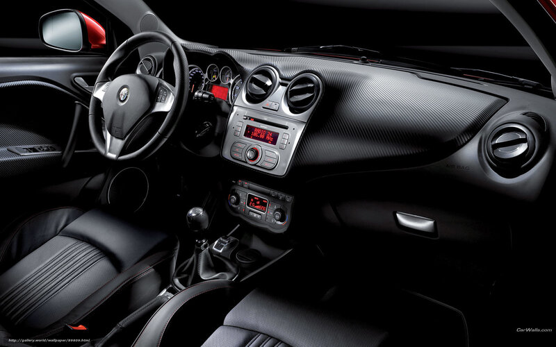 Car Interior — Black, Dark, Photograph