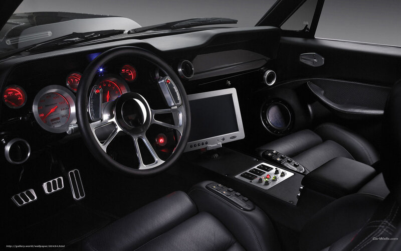 Car Interior — Black, Dark