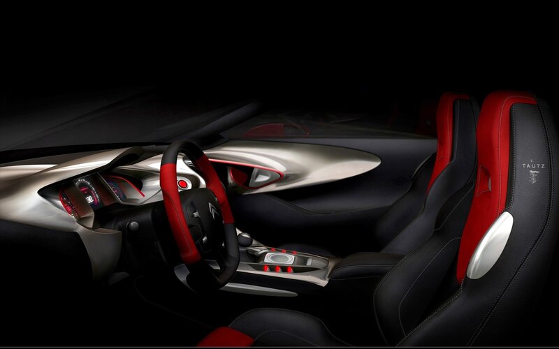 Car Interior — Black, Dramatic, 3d Render