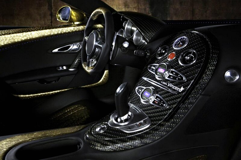 Car Interior — Black, Luxurious, Photograph