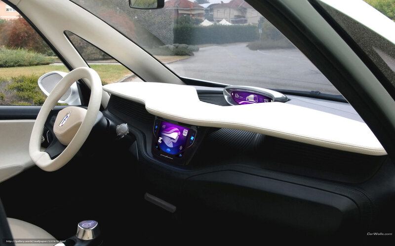 Car Interior — Black, Modern, 3d Render, Steering Wheel, Dashboard, Digital Display