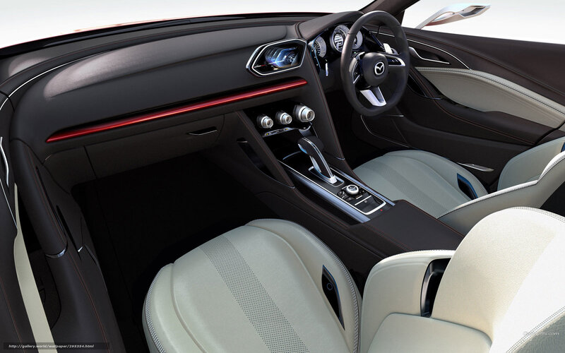 Car Interior — Black, Modern, 3d Render, Steering Wheel, Gear Shift