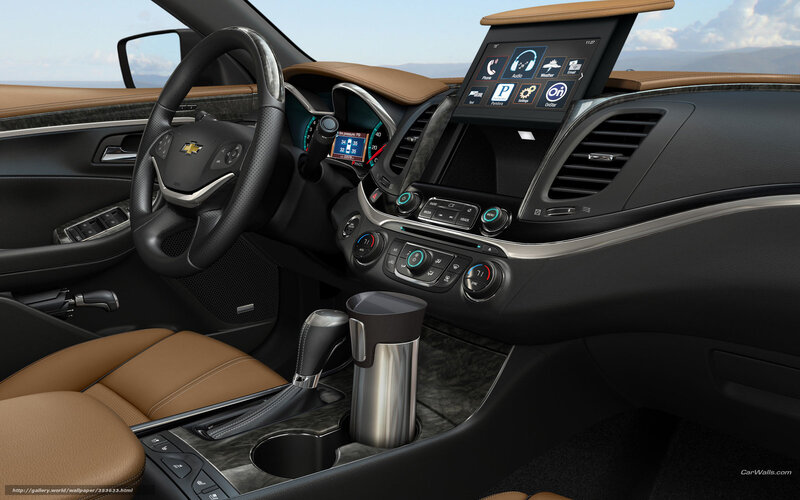 Car Interior — Black, Modern, 3d Render, Steering Wheel, Infotainment Screen