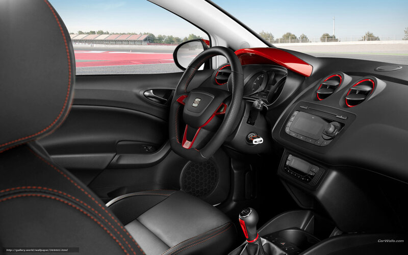Car Interior — Black, Modern, Afternoon