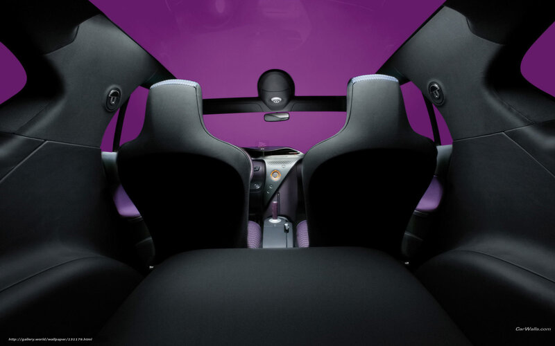Car Interior — Black, Modern, Photograph, Seats, Dashboard, Rearview Mirror