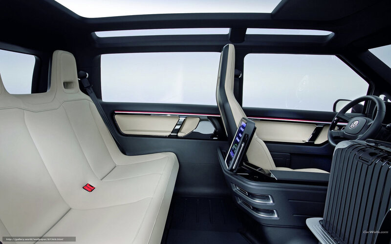 Car Interior — Black, Modern, Photograph, Seats, Steering Wheel, Luggage