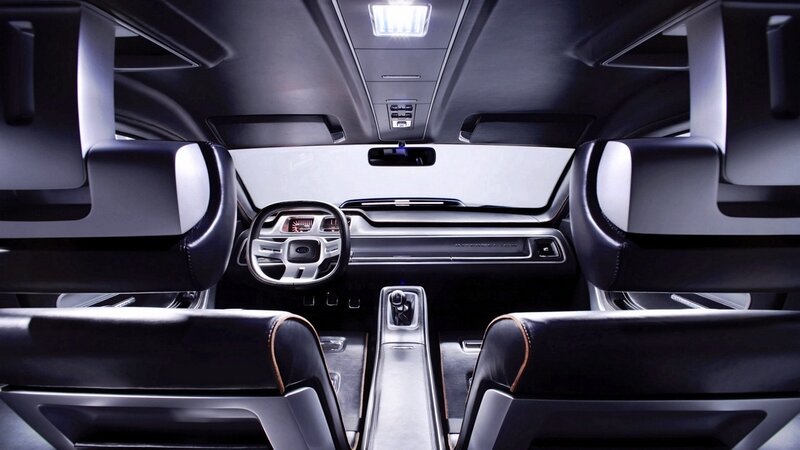 Car Interior — Black, Modern, Photograph, Steering Wheel, Dashboard, Center Console, Gray, Interceptor