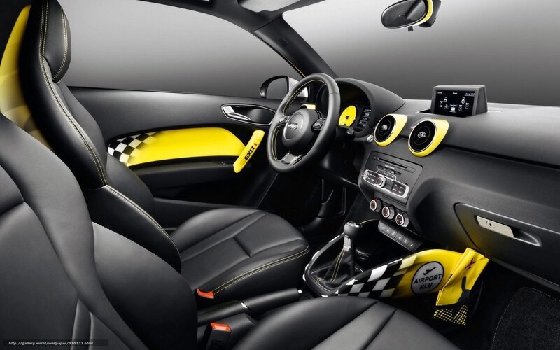 Car Interior — Black, Modern, Photograph, Steering Wheel, Dashboard, Seat