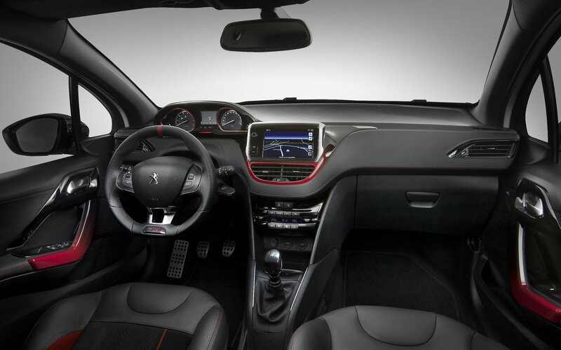 Car Interior — Black, Red