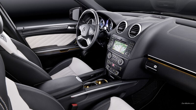 Car Interior — Black, White