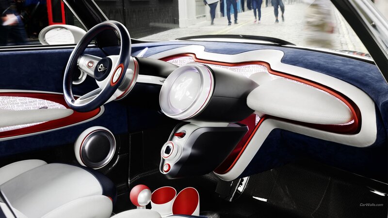 Car Interior — Blue, Modern, Photograph, Steering Wheel, Dashboard, Seats