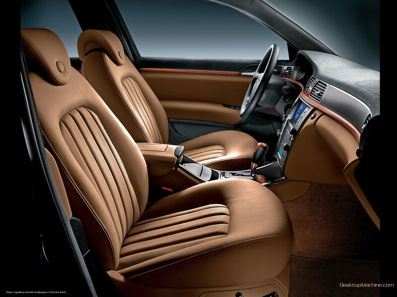 Car Interior — Brown, Dramatic