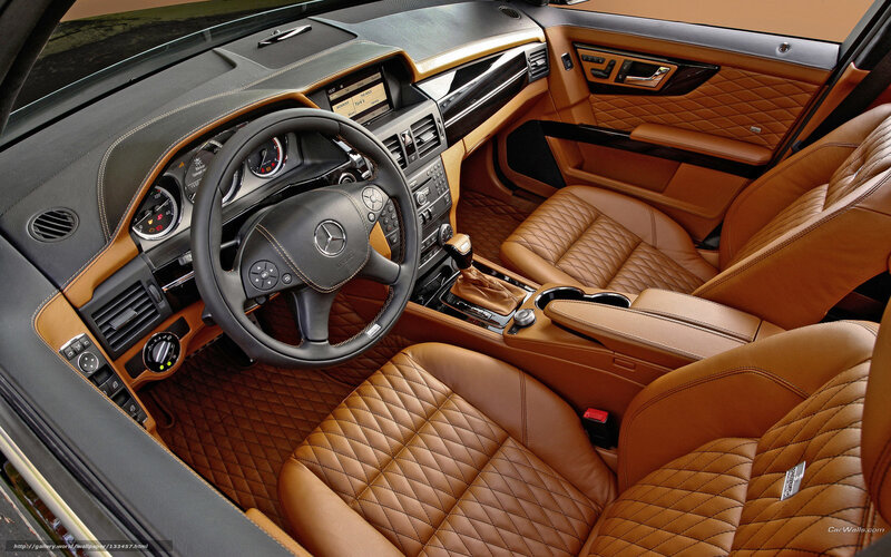 Car Interior — Brown, Luxurious, Photograph
