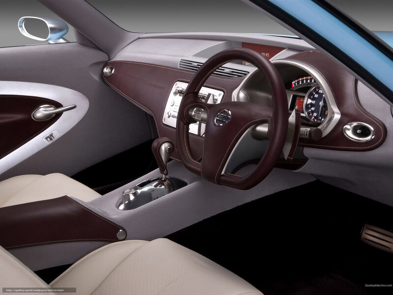 Car Interior — Brown, Modern, 3d Render