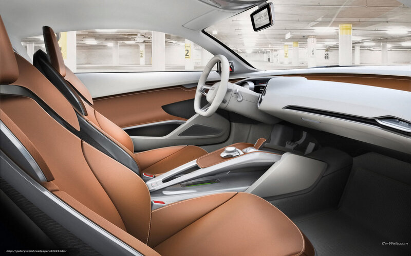 Car Interior — Brown, Modern